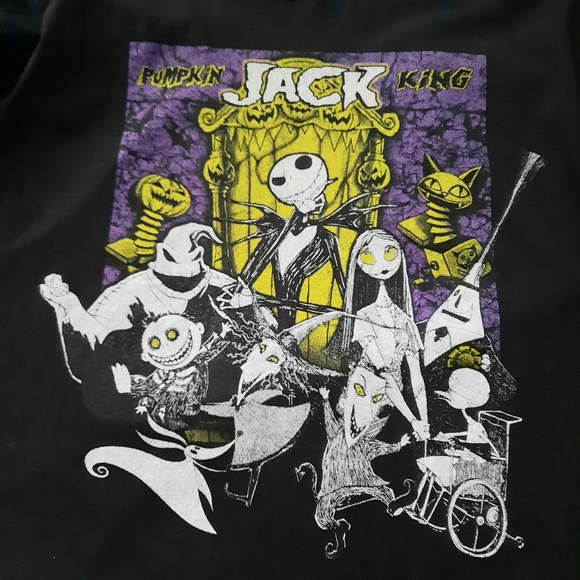 Disney-Nightmare Before Christmas- Jack Pumpkin King- T-Shirt, Men's Size 2XL - Picture 7 of 8